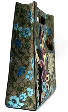 Gucci Linea C Blooms Print XL Tote