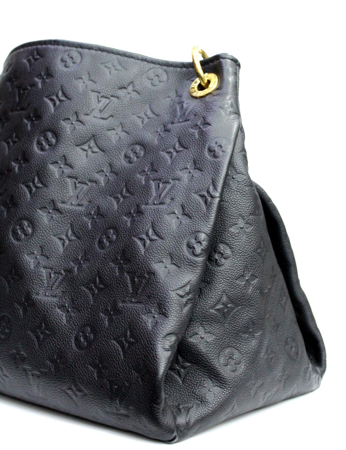 Louis Vuitton Bleu Infini Monogram Empreinte Leather Artsy MM Bag 2