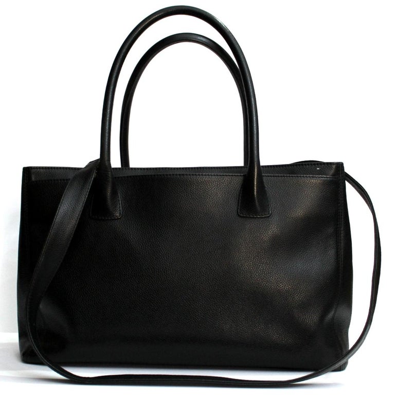 2013/2014 Chanel Black Leather Executive Bag at 1stDibs