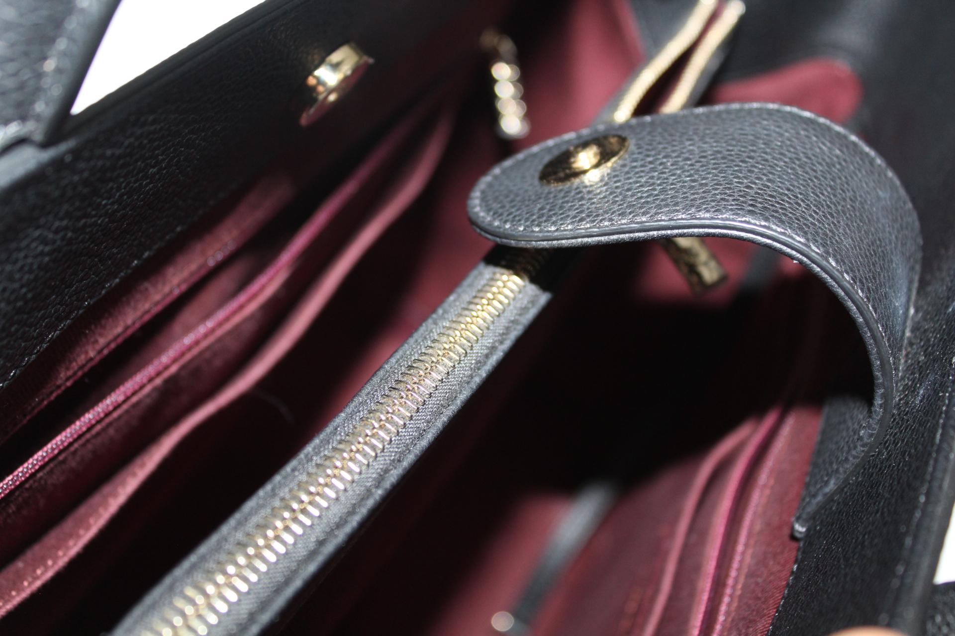 2017 Chanel Black Leather Neo Executive Bag 2