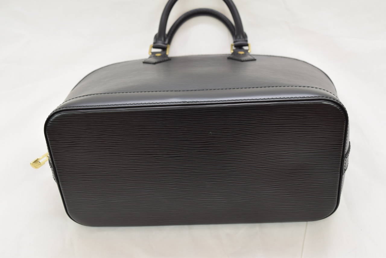 Louis Vuitton Black Epi Alma Bag .Circa 2005 . 1