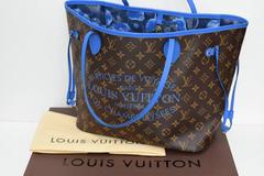 LOUIS VUITTON Seltene -louis Vuitton Limitierte Auflage Artikel De Voyage Ikat Neverf