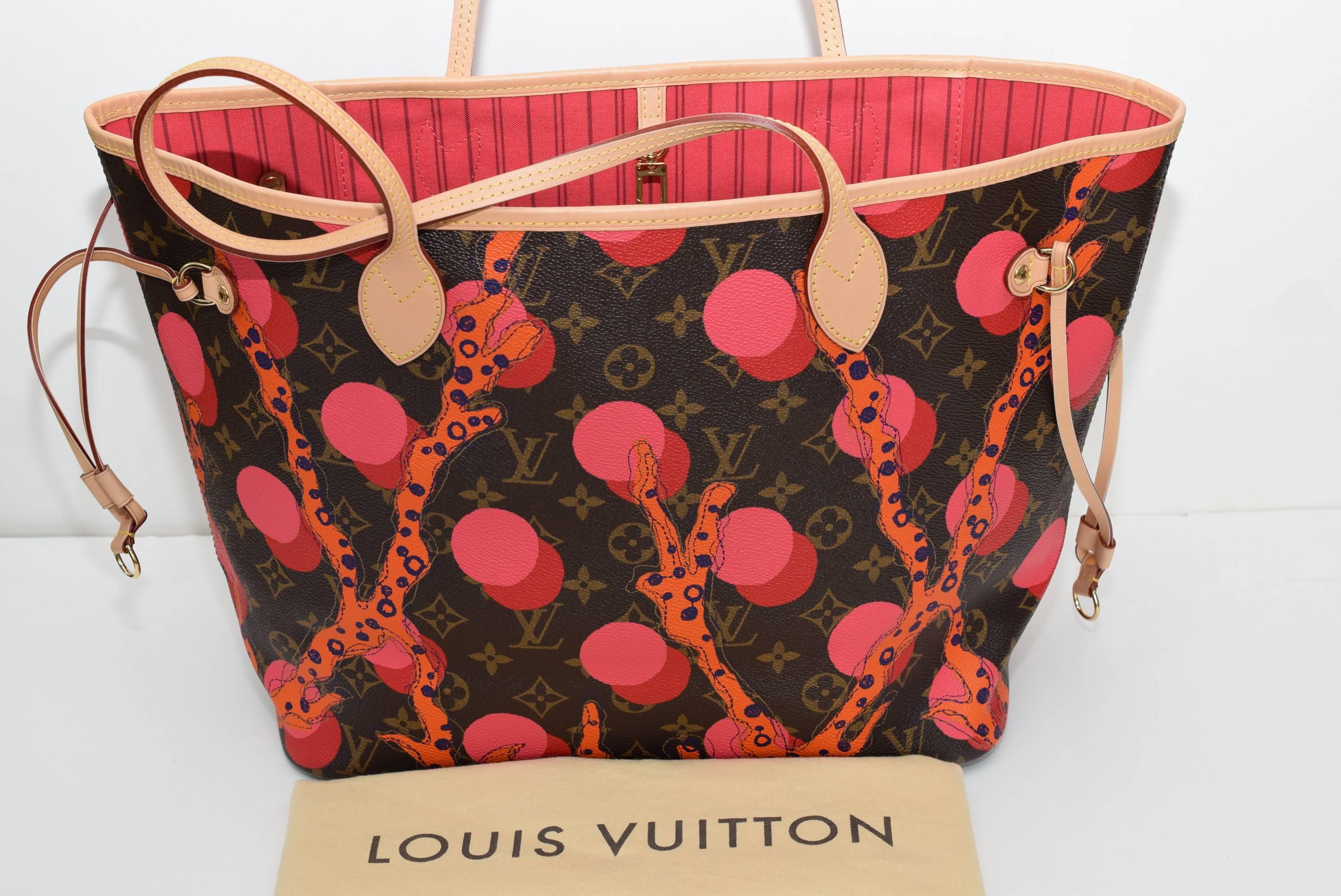 Brand New - Louis Vuitton Limited Edition Neverfull mm Ramages Tote in excellent 1