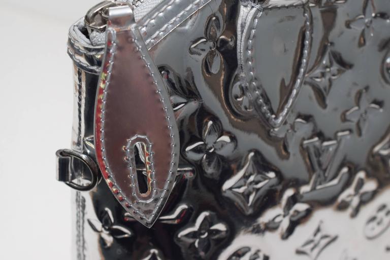 Louis Vuitton, Bags, Louis Vuitton Lockit Monogram Miroir Hand Bag Rare