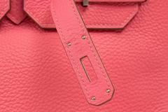 Exceptional and Rare Rose Lipstick Hermes Birkin in 35cm