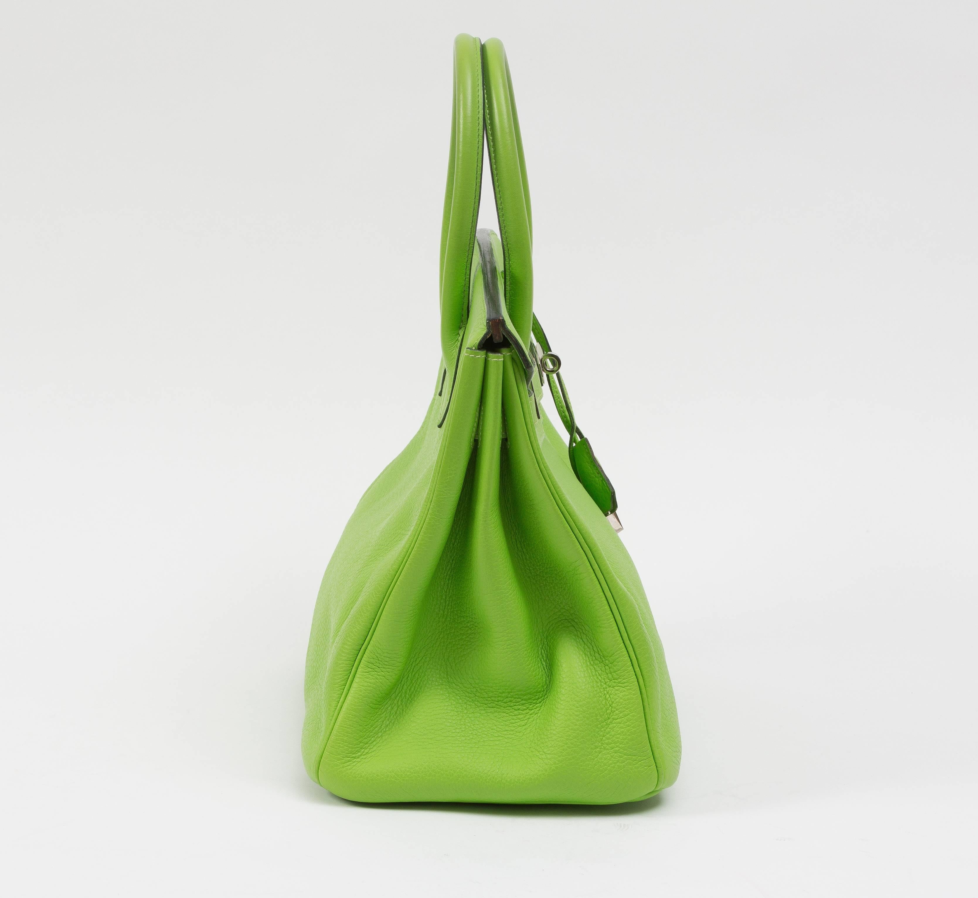 An Apple Green togo leather 