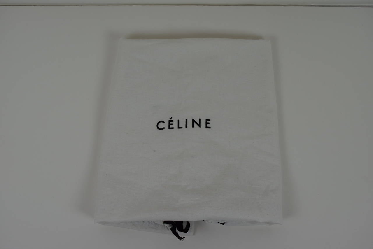 Celine Two Color Blue Leather and Suede \u0026quot;Trapeze \u0026quot; Bag .Circa 2009 ...  