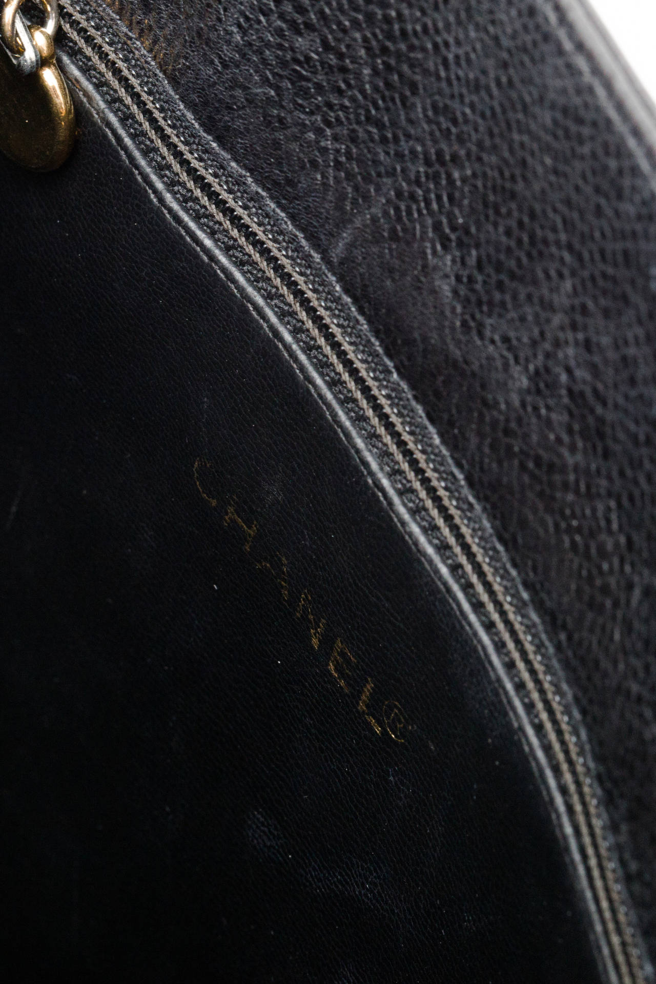 Women's Chanel Black Caviar Shoulder Bag...