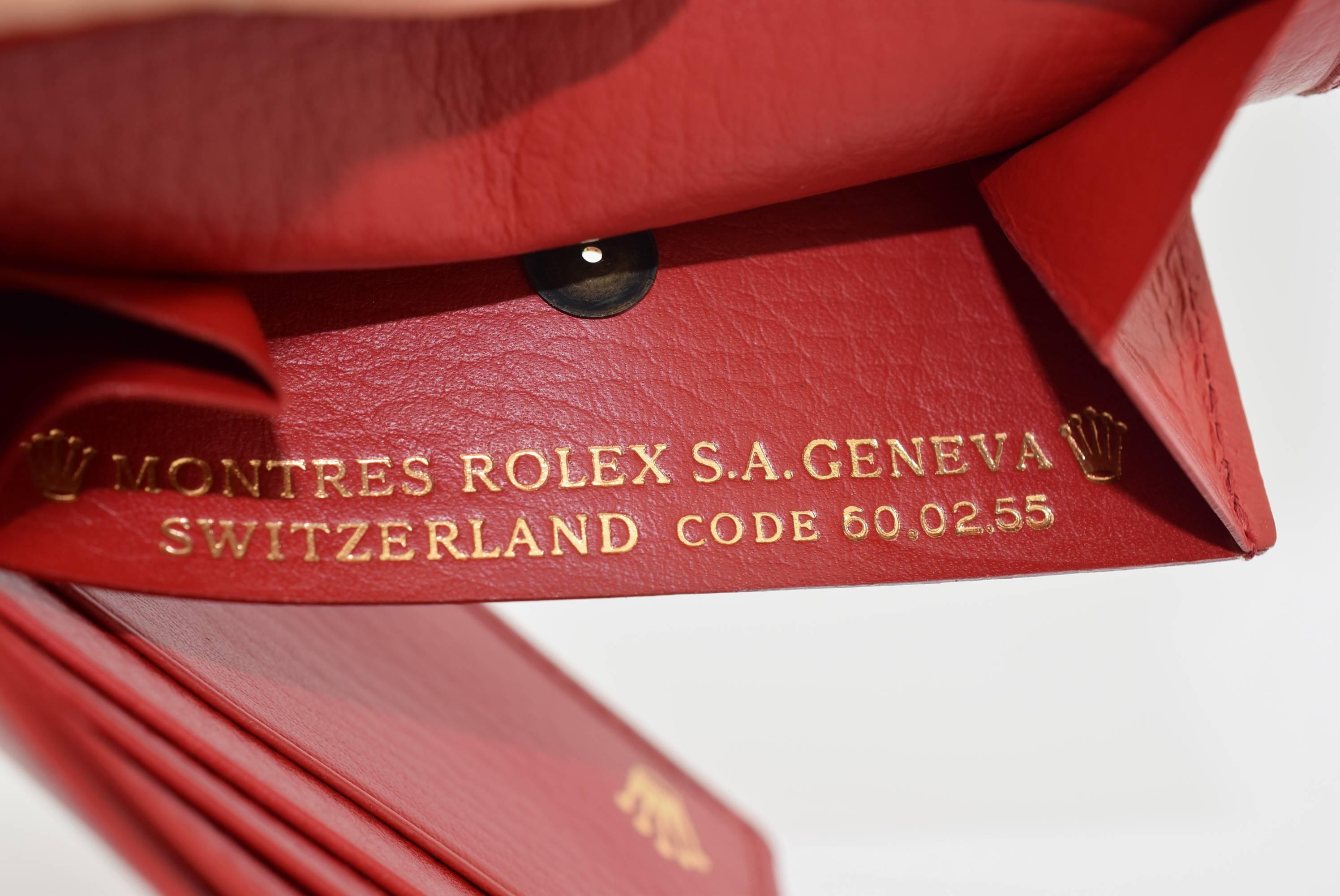 Women's or Men's Rolex Leather Wallet