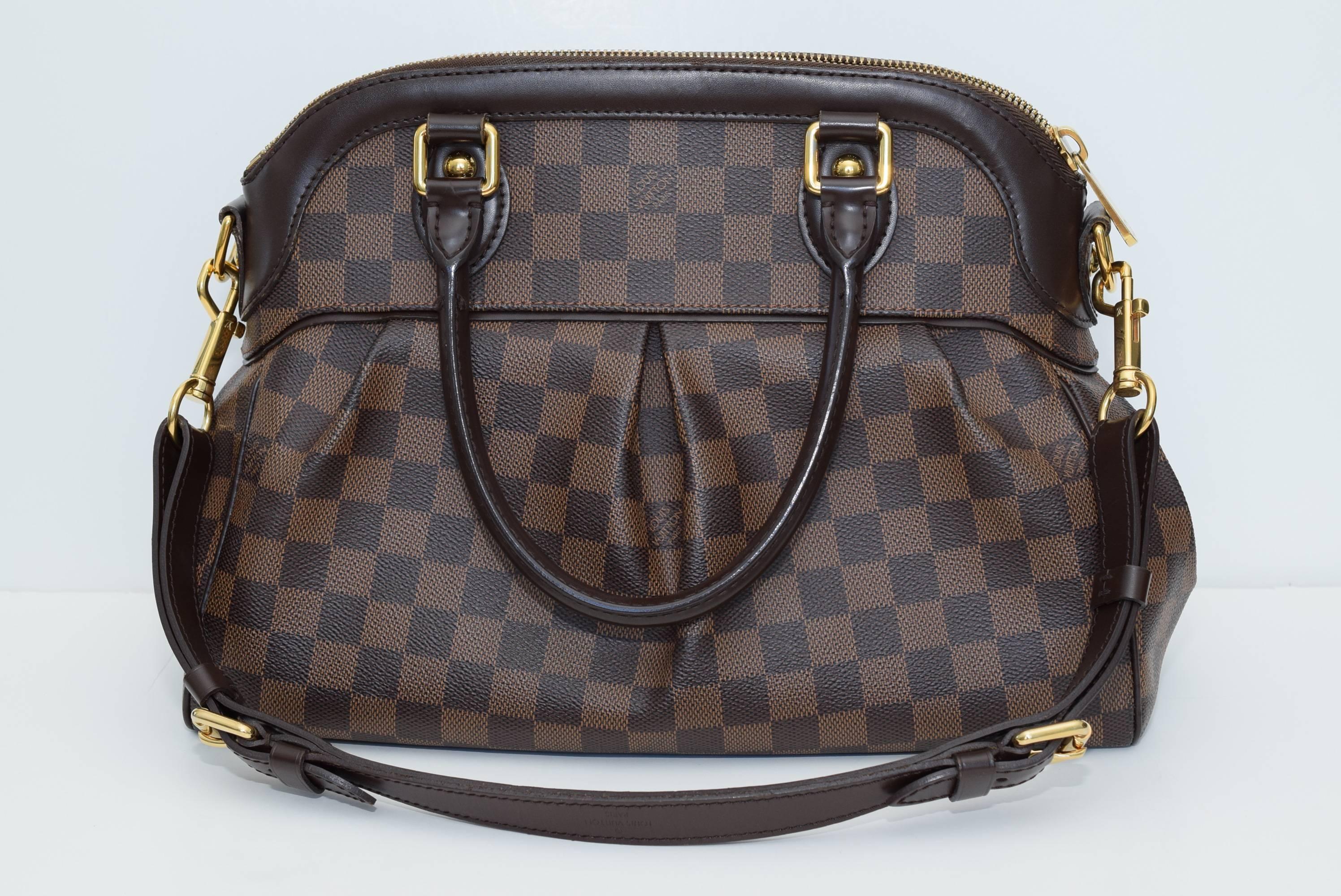 Louis Vuitton Trevi Pm Damier Shoulder/ Top handle Bag For Sale 1