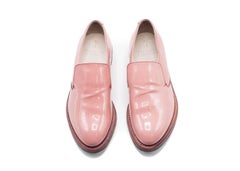 Brunello Cucinelli Women's Pink Patent Leather Slip-On