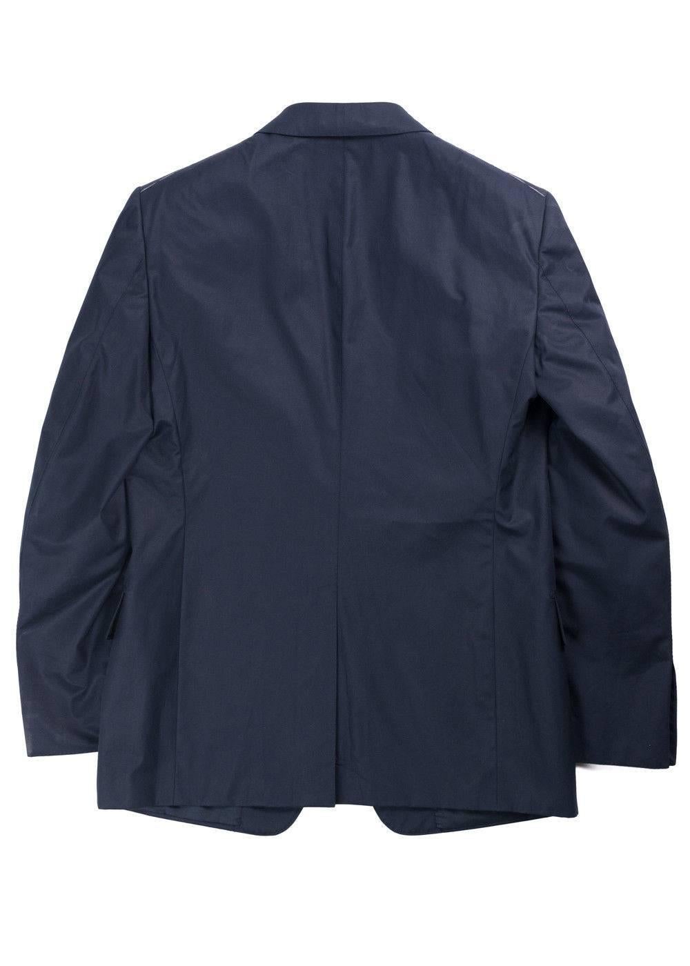 Tom Ford Navy Shelton Base Cotton 2-Piece Suit In New Condition For Sale In Brooklyn, NY