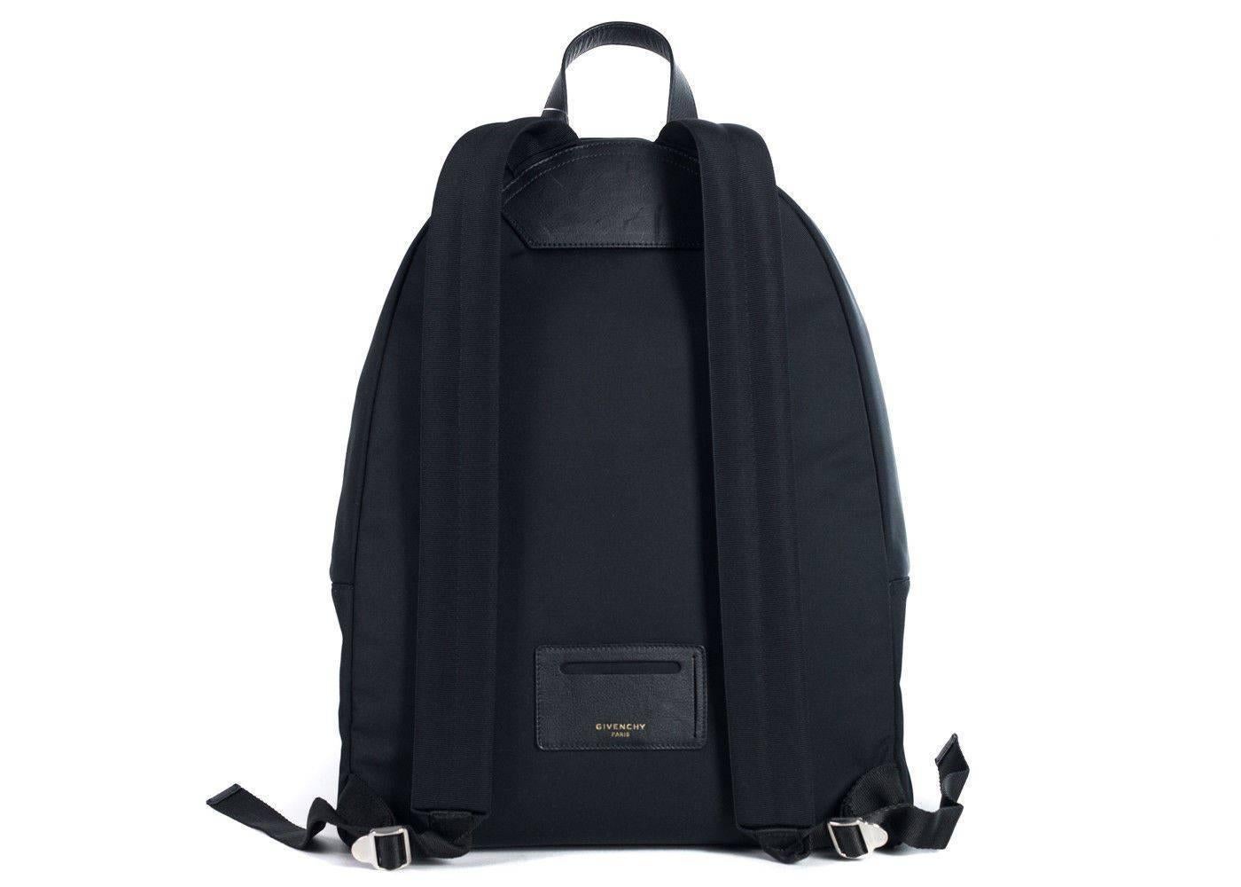 Brand New Givenchy Logo Front Backpack
Original Tag & Sleeper Bag
Retails in Stores & Online for $1350
Size 16.5 H x 6.7 D x 12 L

Update your wardrobe with Givenchy's Minimalist Backpack. This new addition is perfect for your essentials. This bag