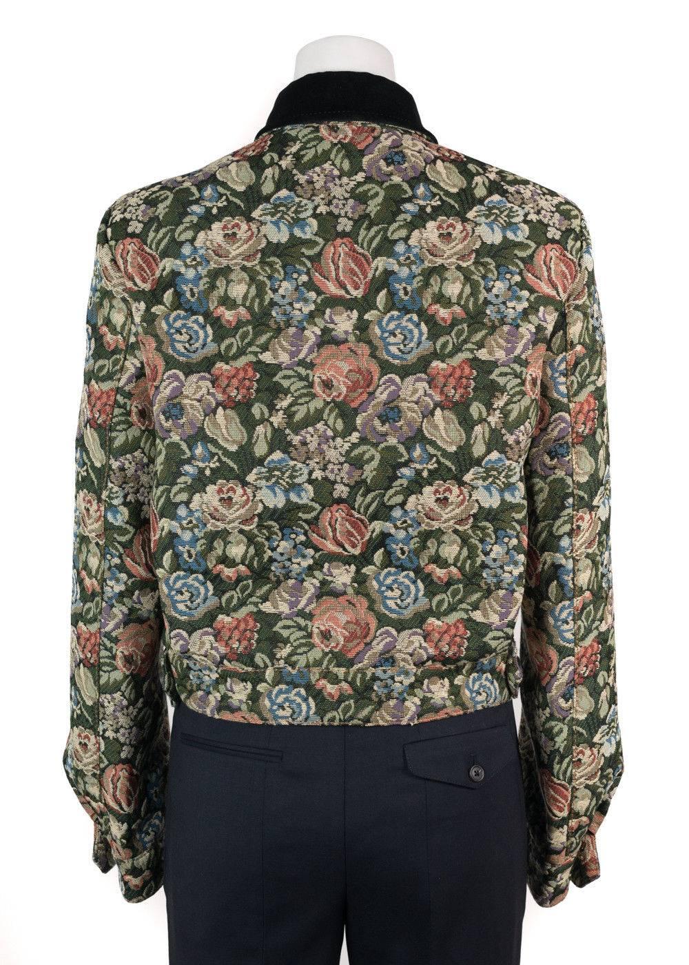 miu miu flower jacket