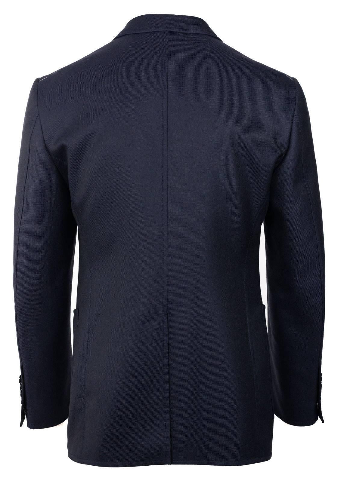 Black Tom Ford Shelton Navy Wool Blazer Sports Jacket 48R 38R ret $3750 For Sale