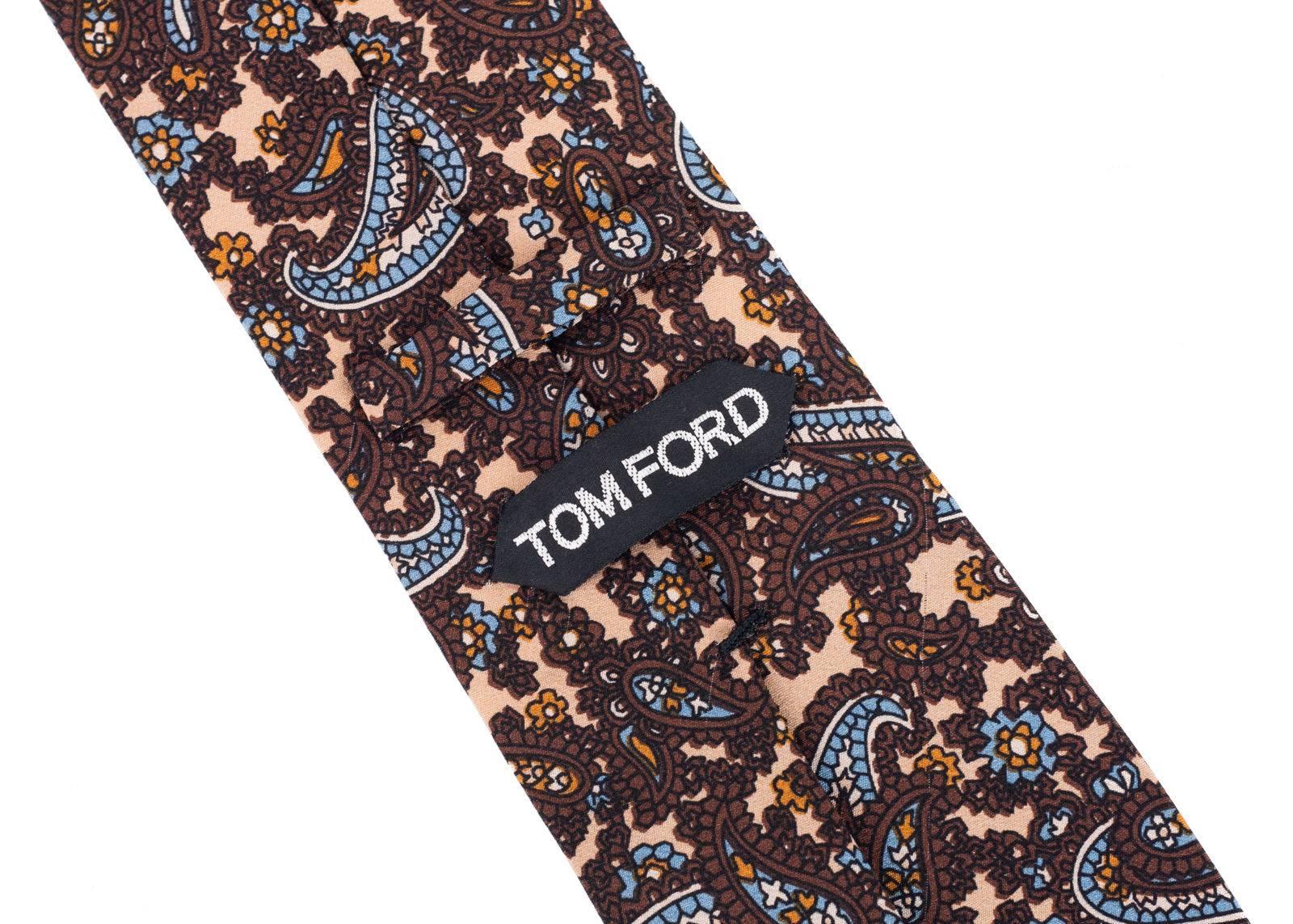 tom ford floral tie
