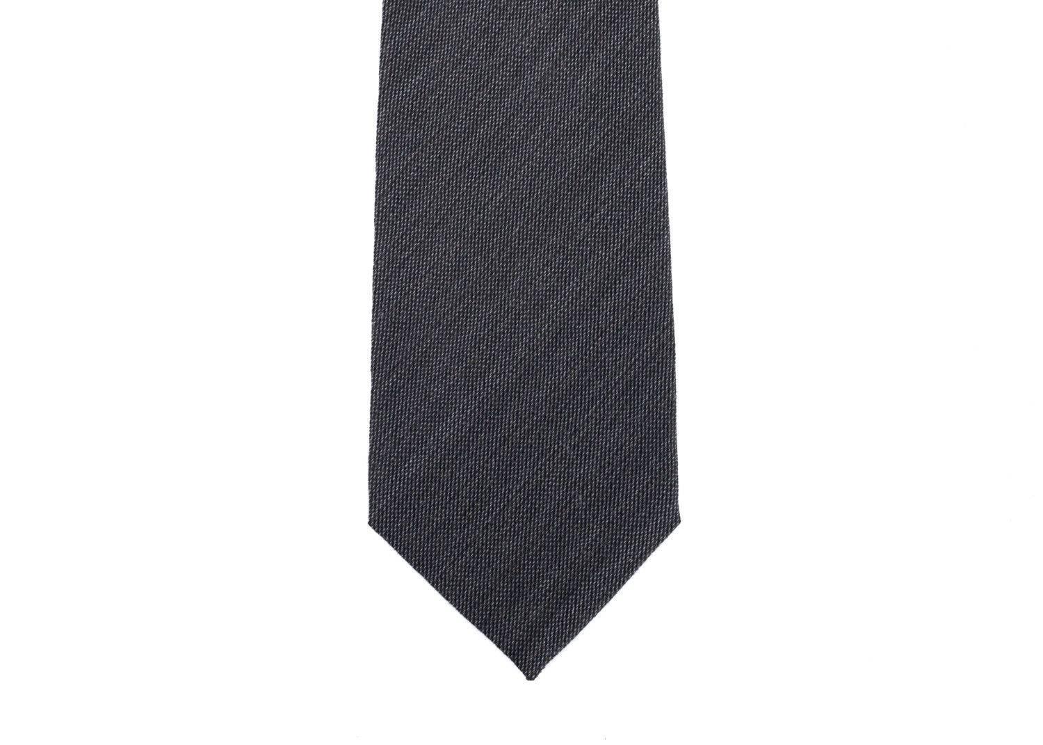 Tom Ford Men's Dark Brown Woven Diagonal Silk Blend 4 Inch Tie  For Sale 1