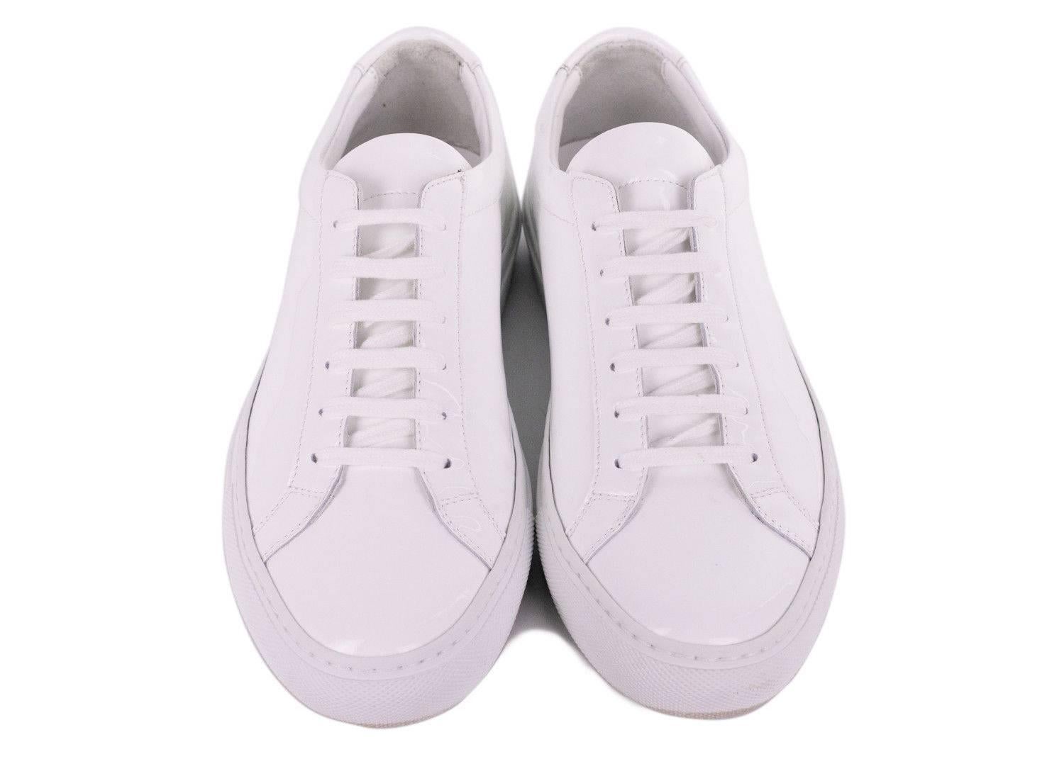Men's Common Projects Women's White Original Achilles Low Top Sneakers For Sale