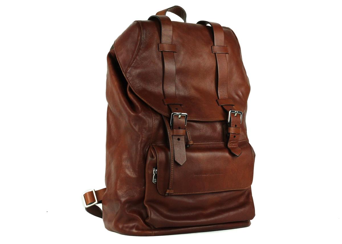 Crafted by artisans in the hills of Solomeo, Brunello Cucinelli's backpack bag is an example of impeccable workmanship. Perfect size for storing all your everyday essentials.

Leather
Zip Fastening
Exterior Zip Pocket
Top Handles 
Interior