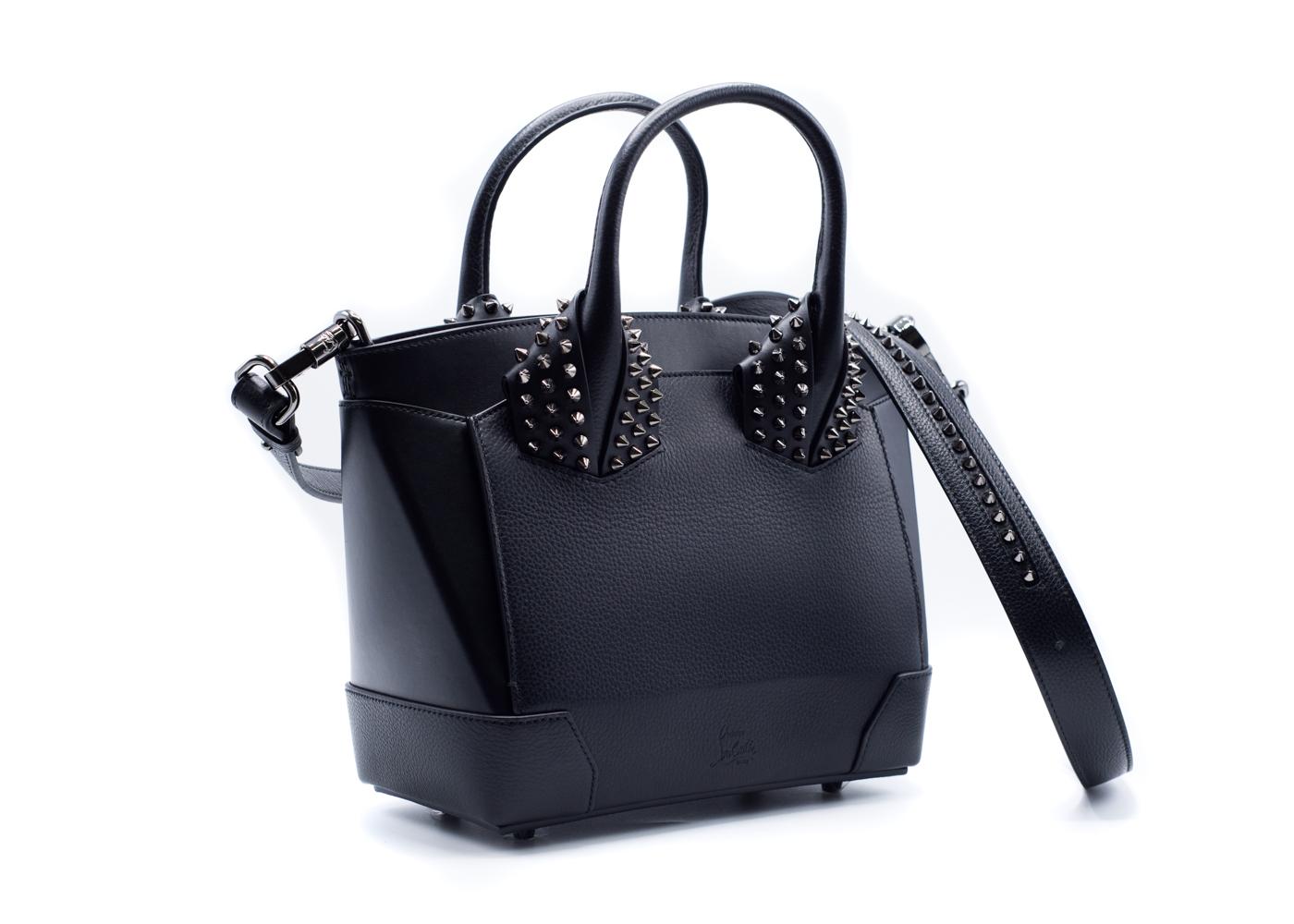 Women's or Men's Christian Louboutin Women's Eloise Black Small Tote