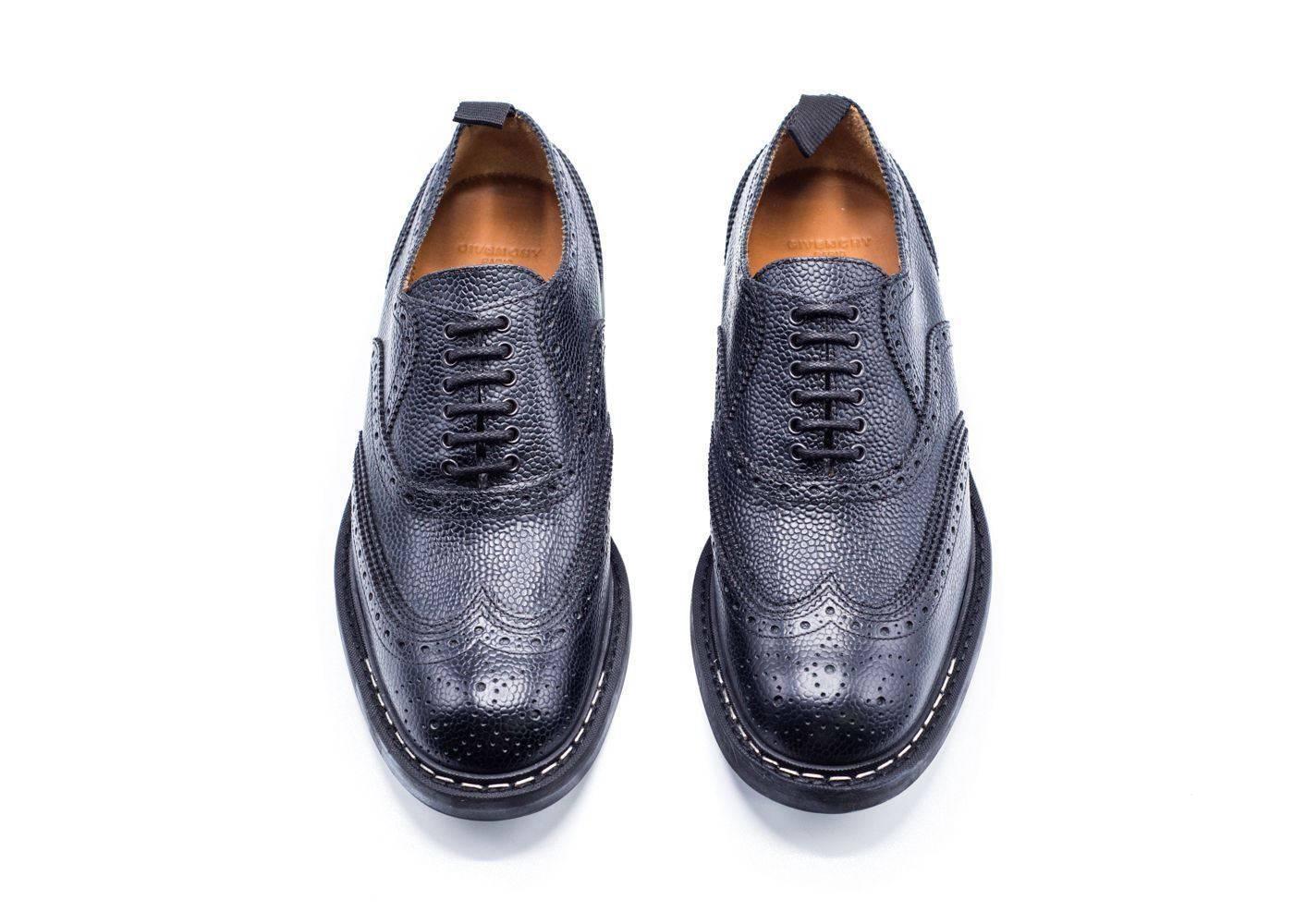 Givenchy Men's Black Leather Oxfords 1