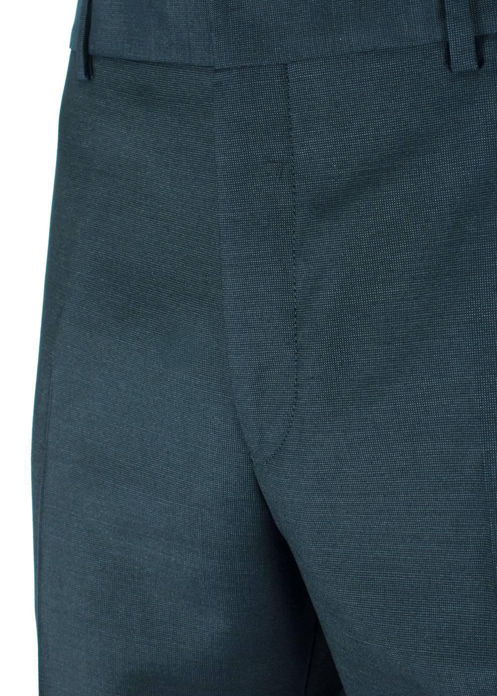 Black Givenchy Men's Classic 100% Wool Navy Trousers  For Sale