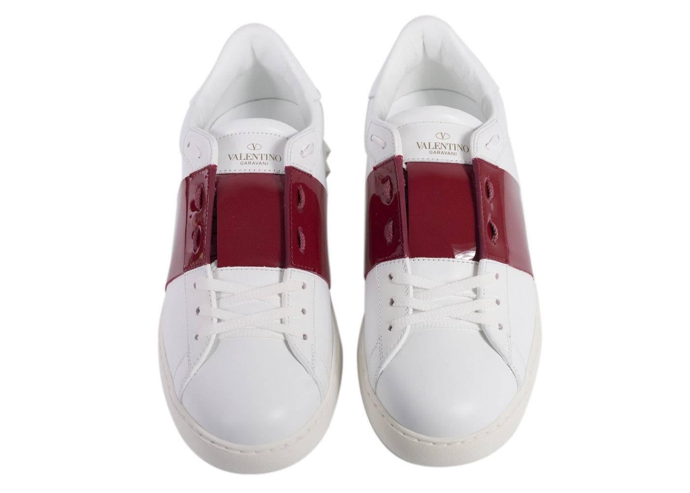 mens patent leather sneakers