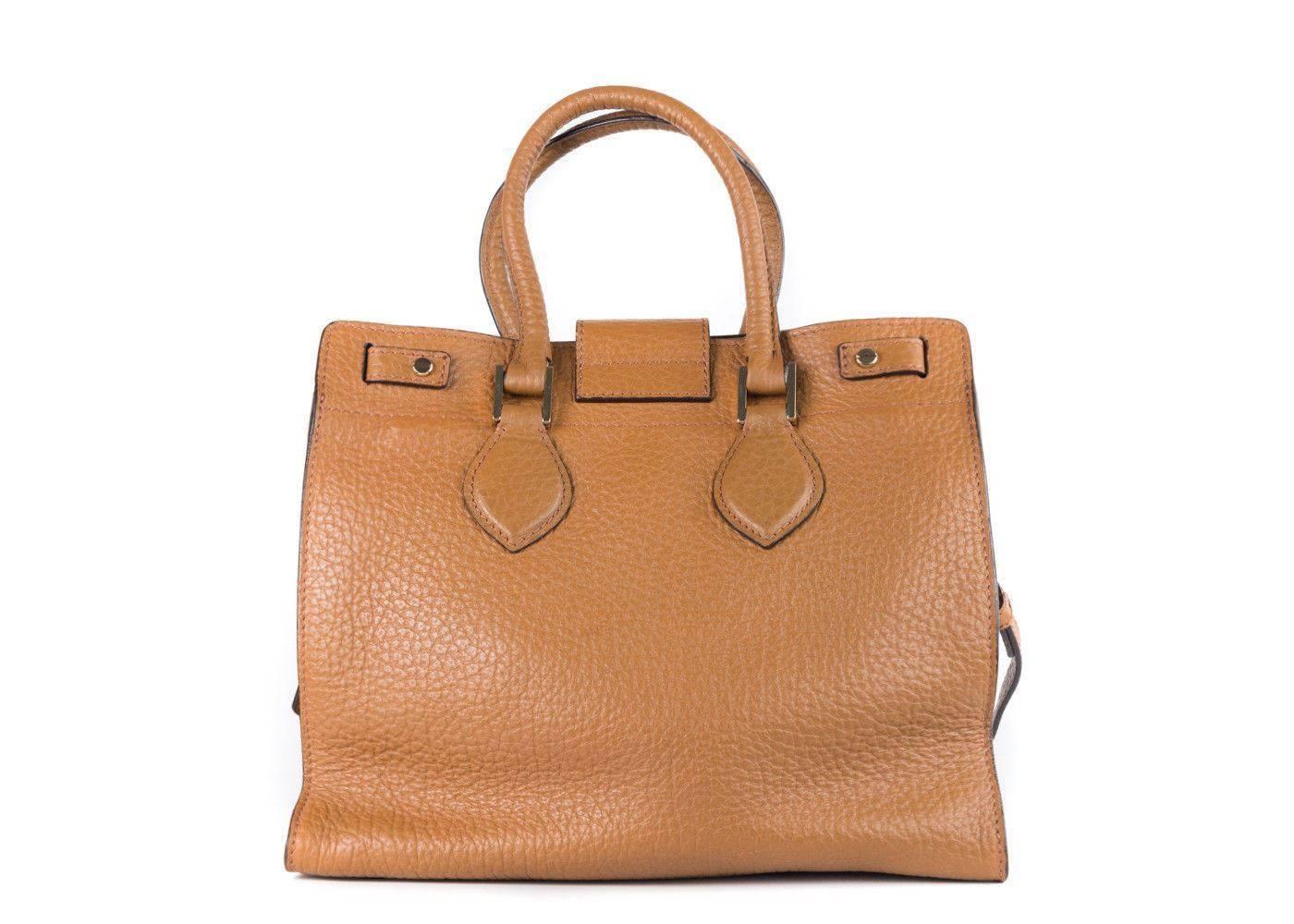 Women's Roberto Cavalli Womens Tan Leather Medium Florence Bag