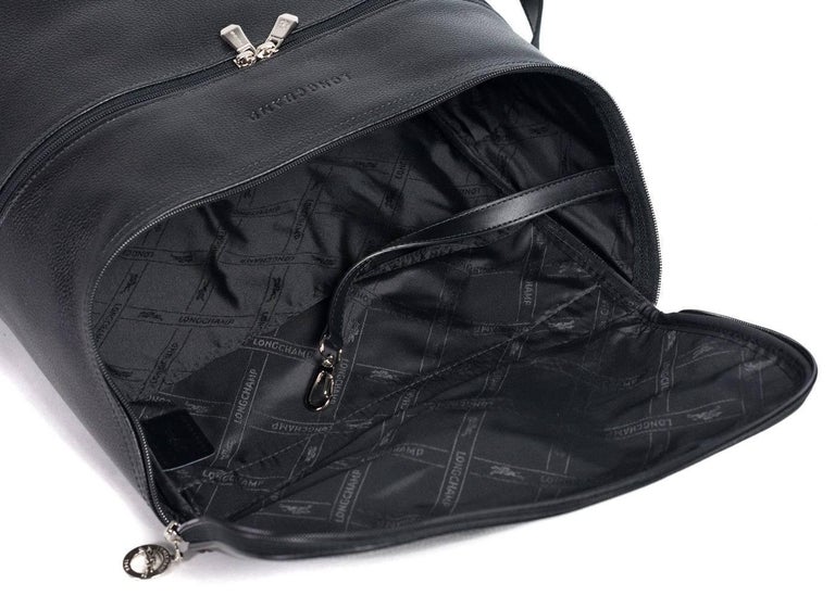 longchamp le foulonne leather backpack