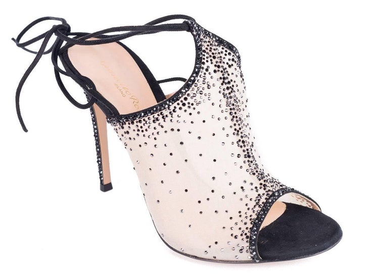 ankle wrap mules