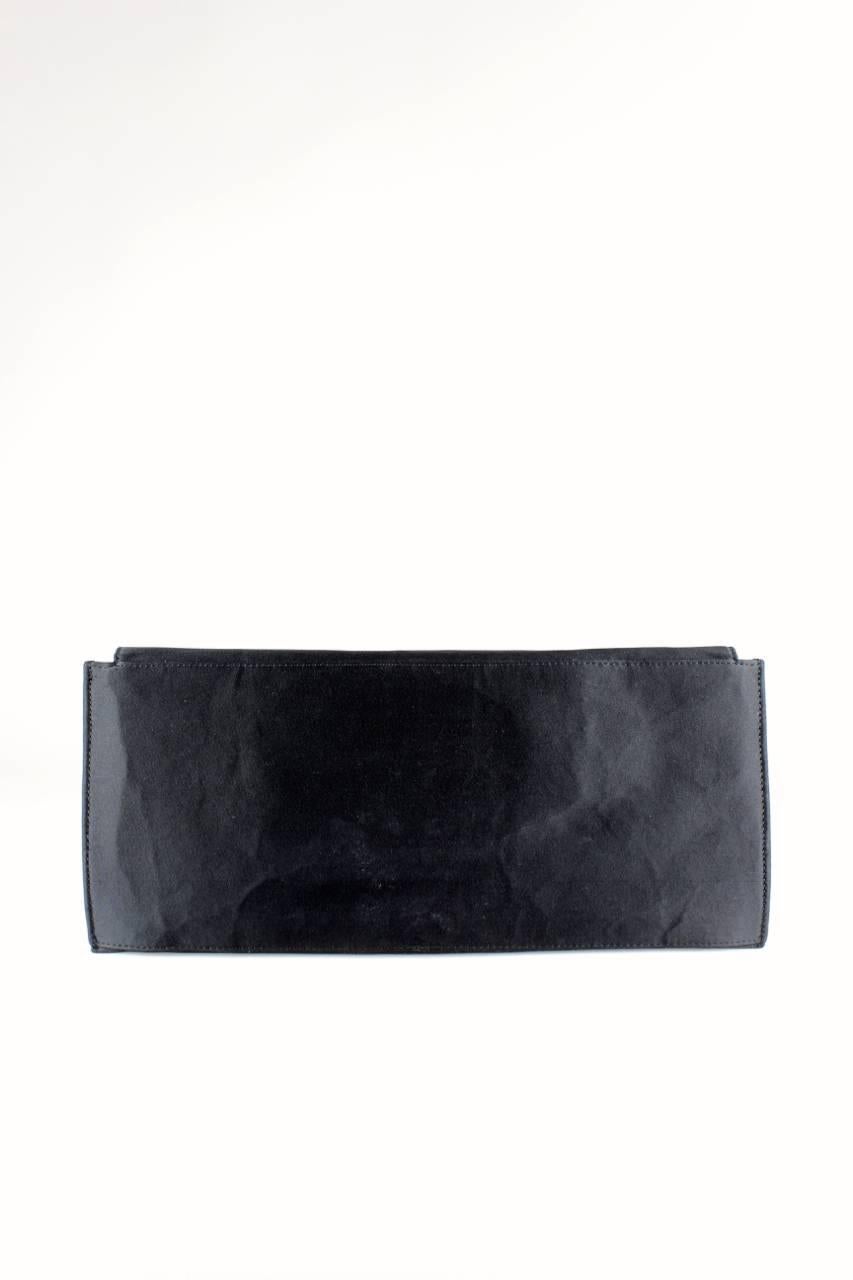 Christian Dior Abendtasche mit schwarzer Seidenschleife:: 1960er Jahre (Schwarz)