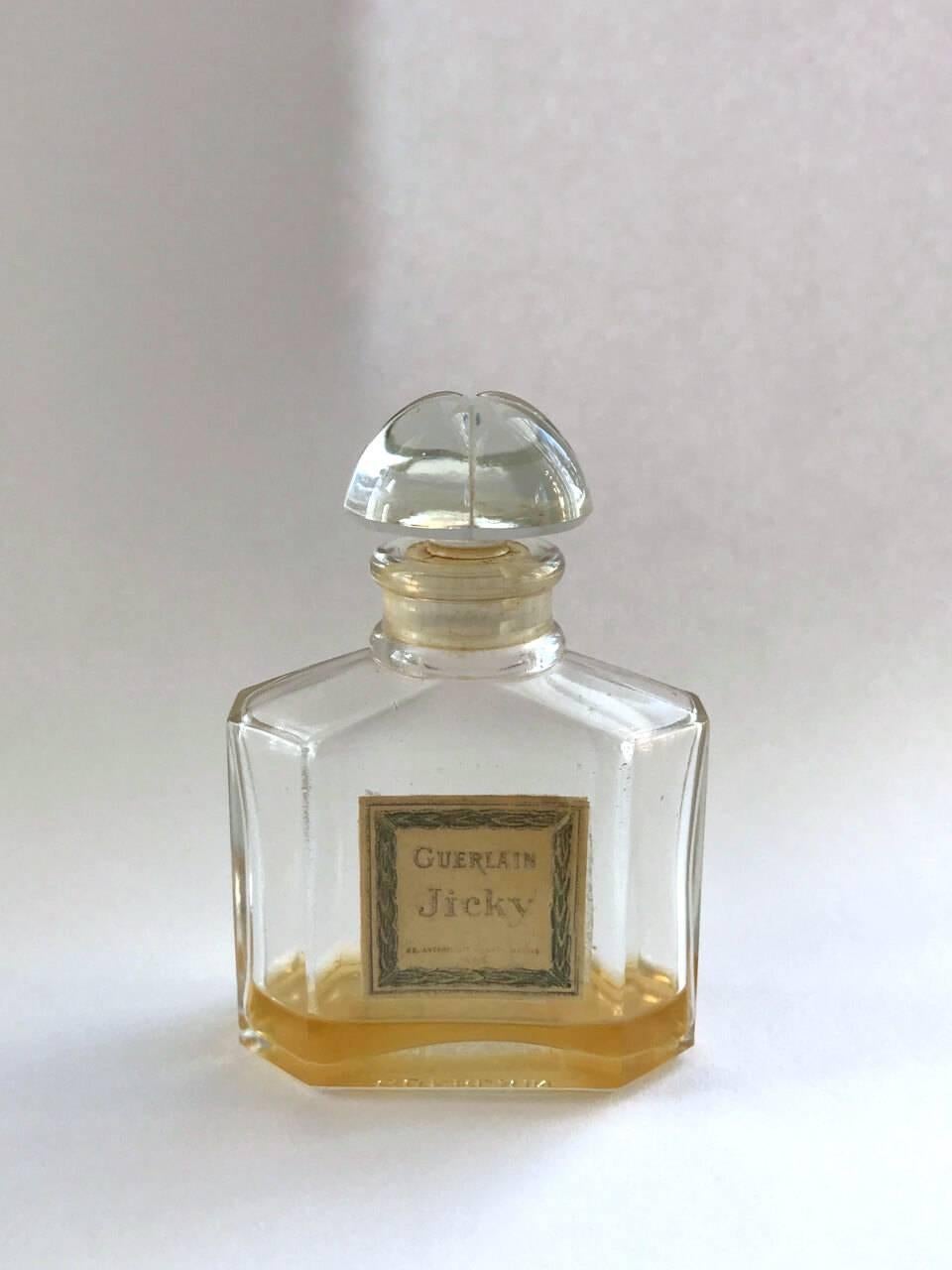 Parfum 1960 Bouchon Quadrilobe 1stdibs Guerlain Jicky Bouteille Txpxq