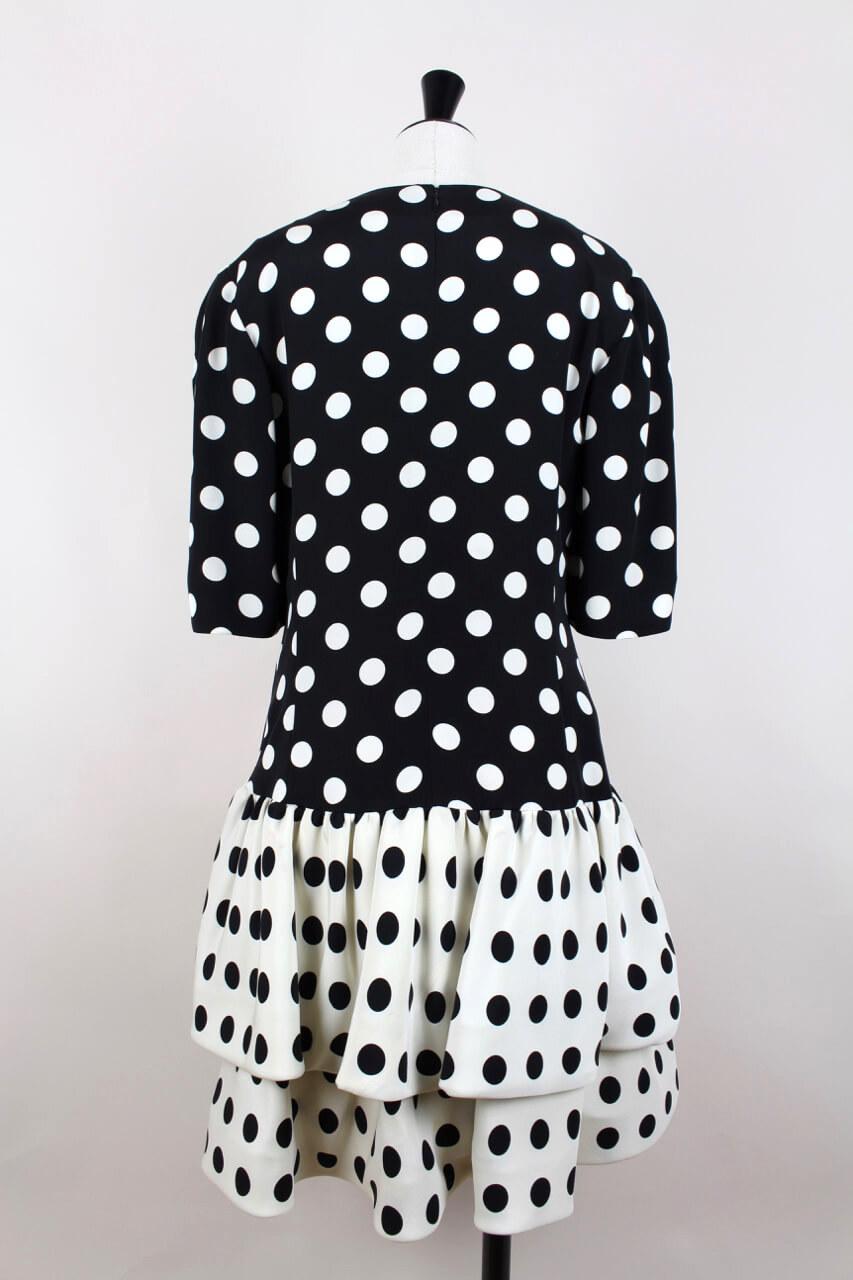 akris punto polka dot dress