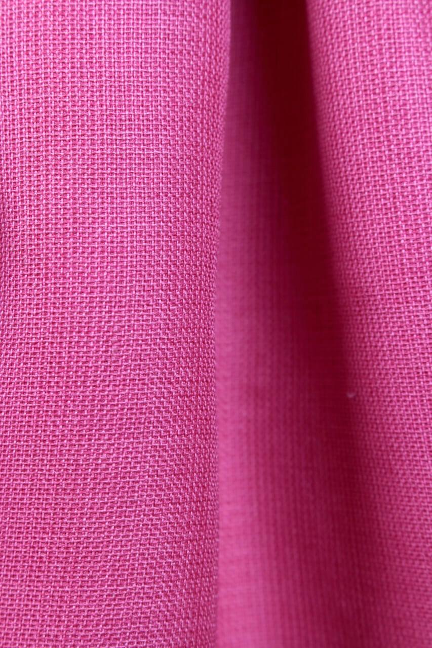 Spring/Summer 1987 Yves Saint Laurent Runway Black and Pink Strapless Dress 2