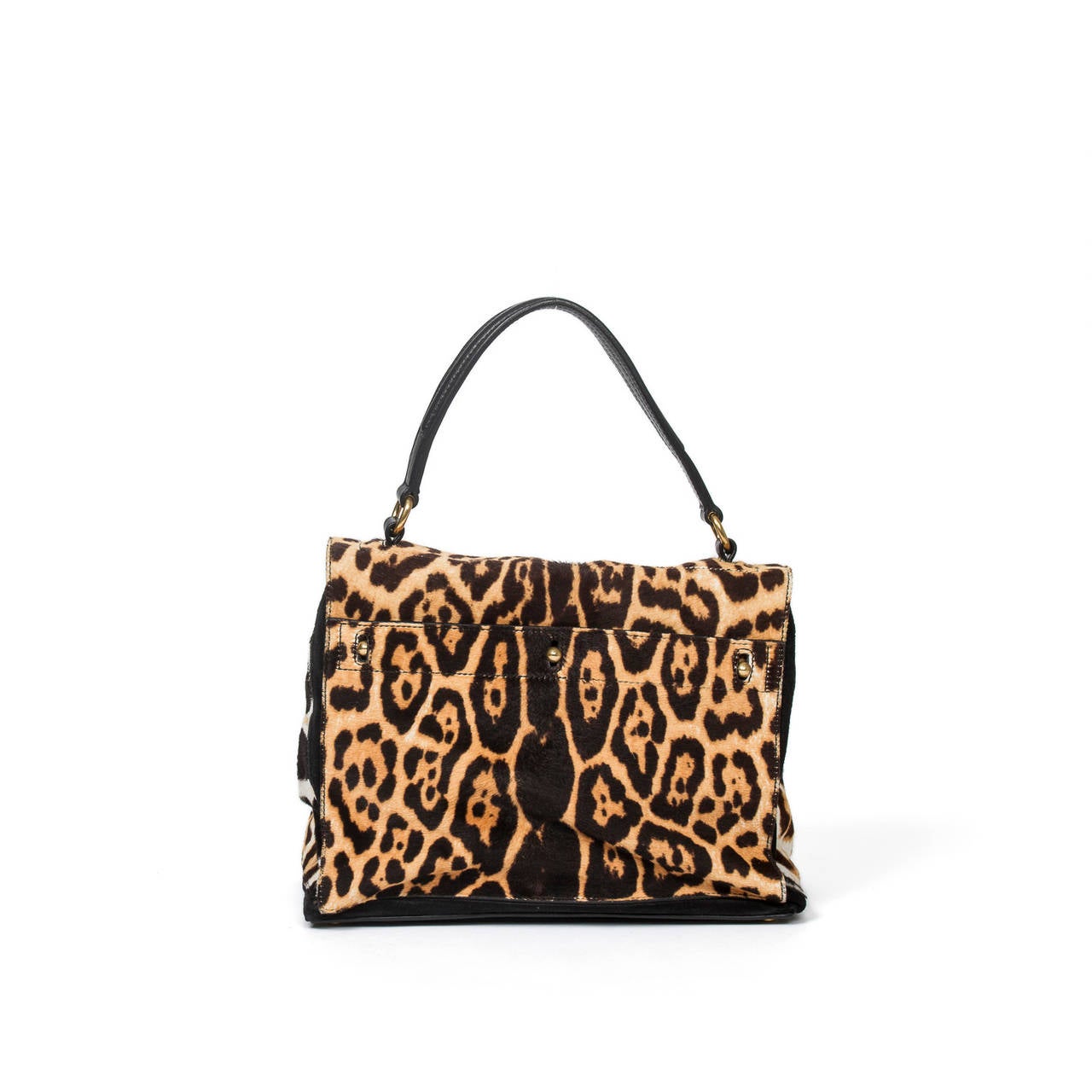 Yves Saint-Laurent Special Edition Muse 2 Leopard Pony Hair For Sale 1