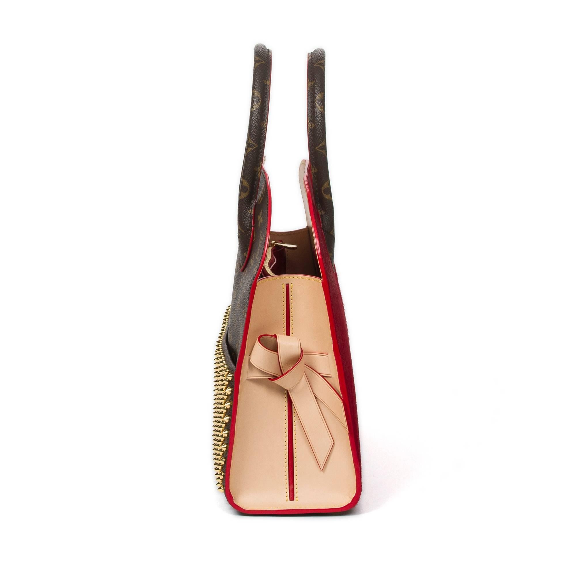 Black Iconoclast Christian Louboutin Shopping Bag