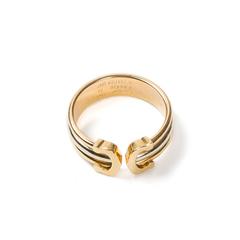 C de Cartier Trinity Tri Gold Ring