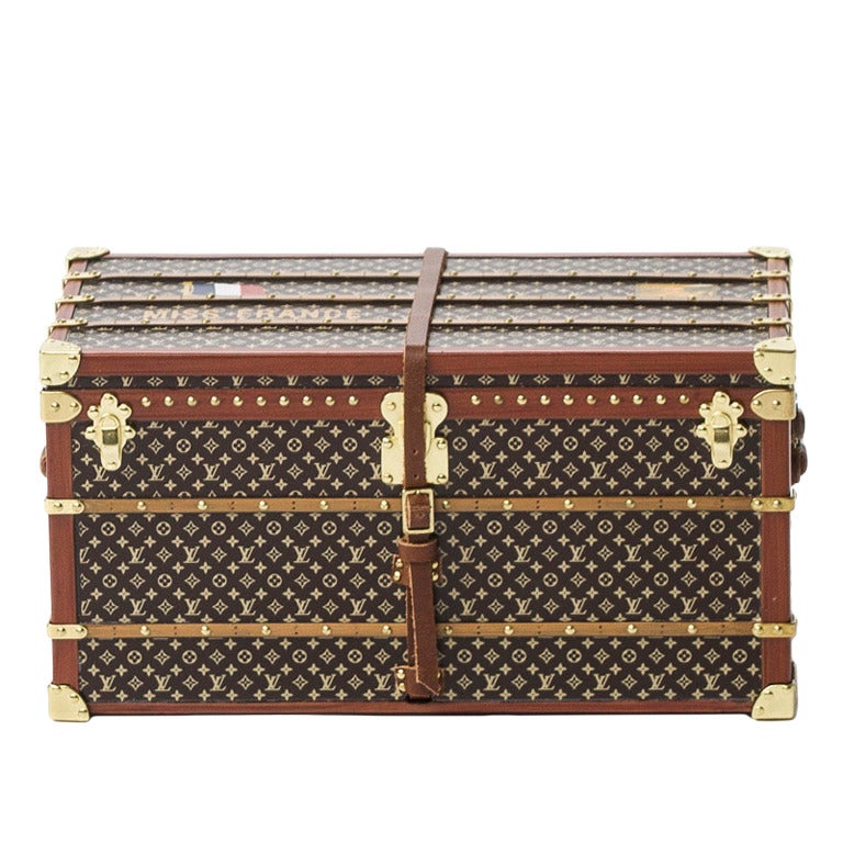 Louis Vuitton "Miss France" Limited Edition Trunk For Sale
