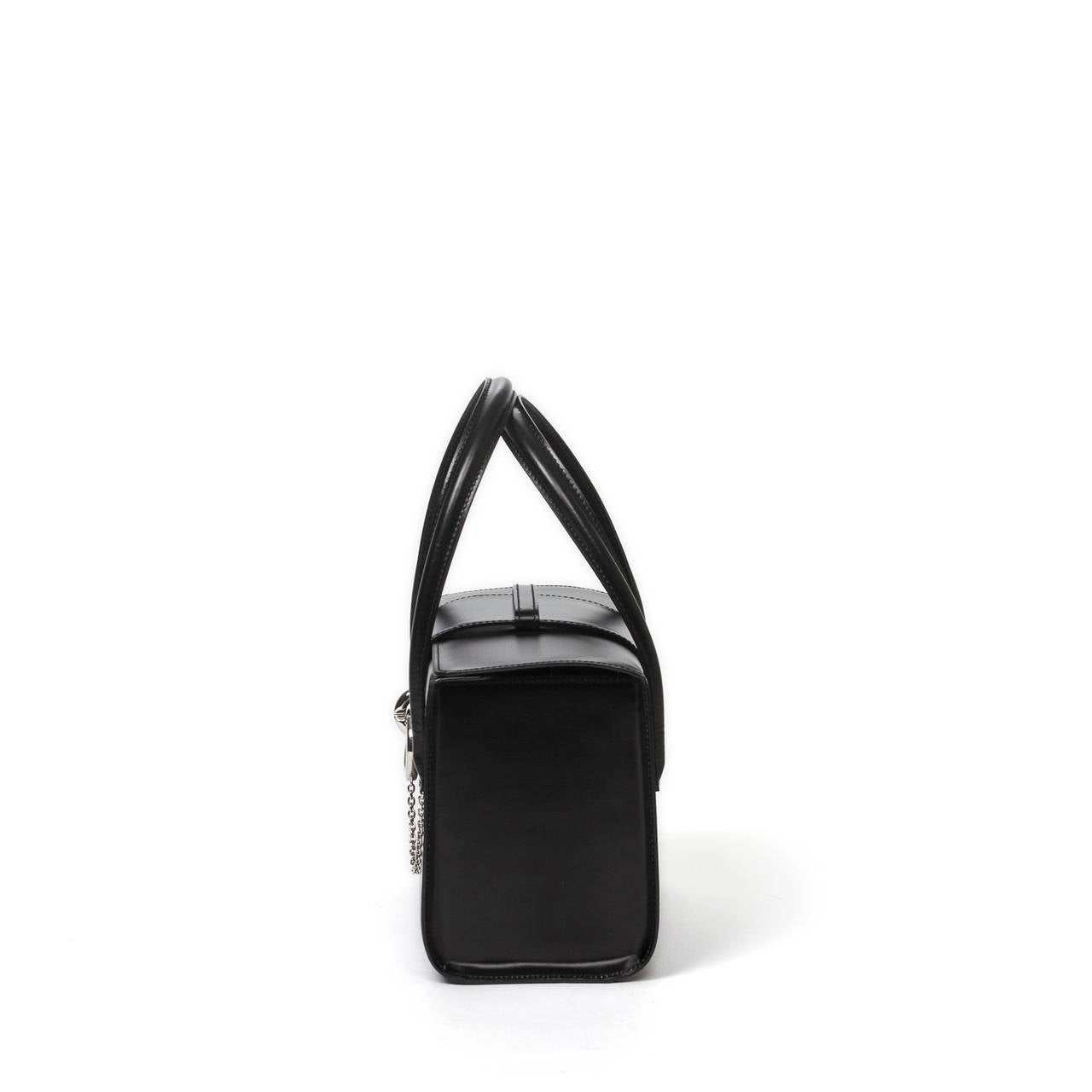 Cartier Box handbag Black In Excellent Condition For Sale In Dublin, IE