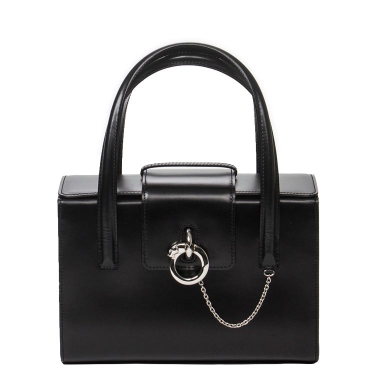 Cartier Box handbag Black For Sale