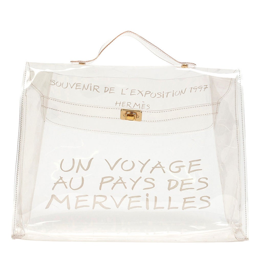 Hermès Limited Edition Kelly "Souvenir de l'Exposition 1998" For Sale