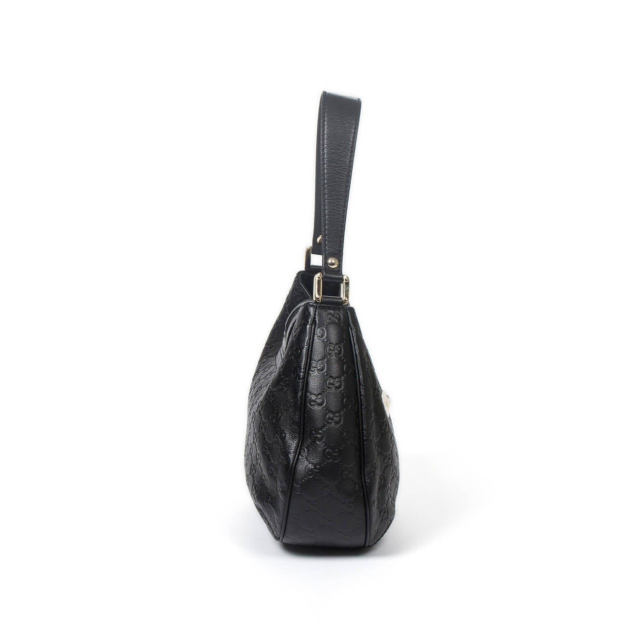 Women's Gucci Handbag Black Monogram For Sale