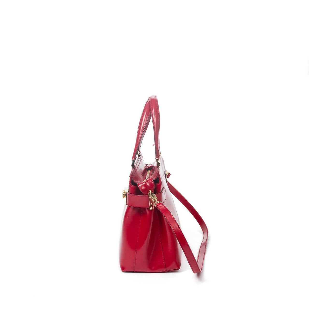 Women's Ferragamo Handbag 2way Red For Sale