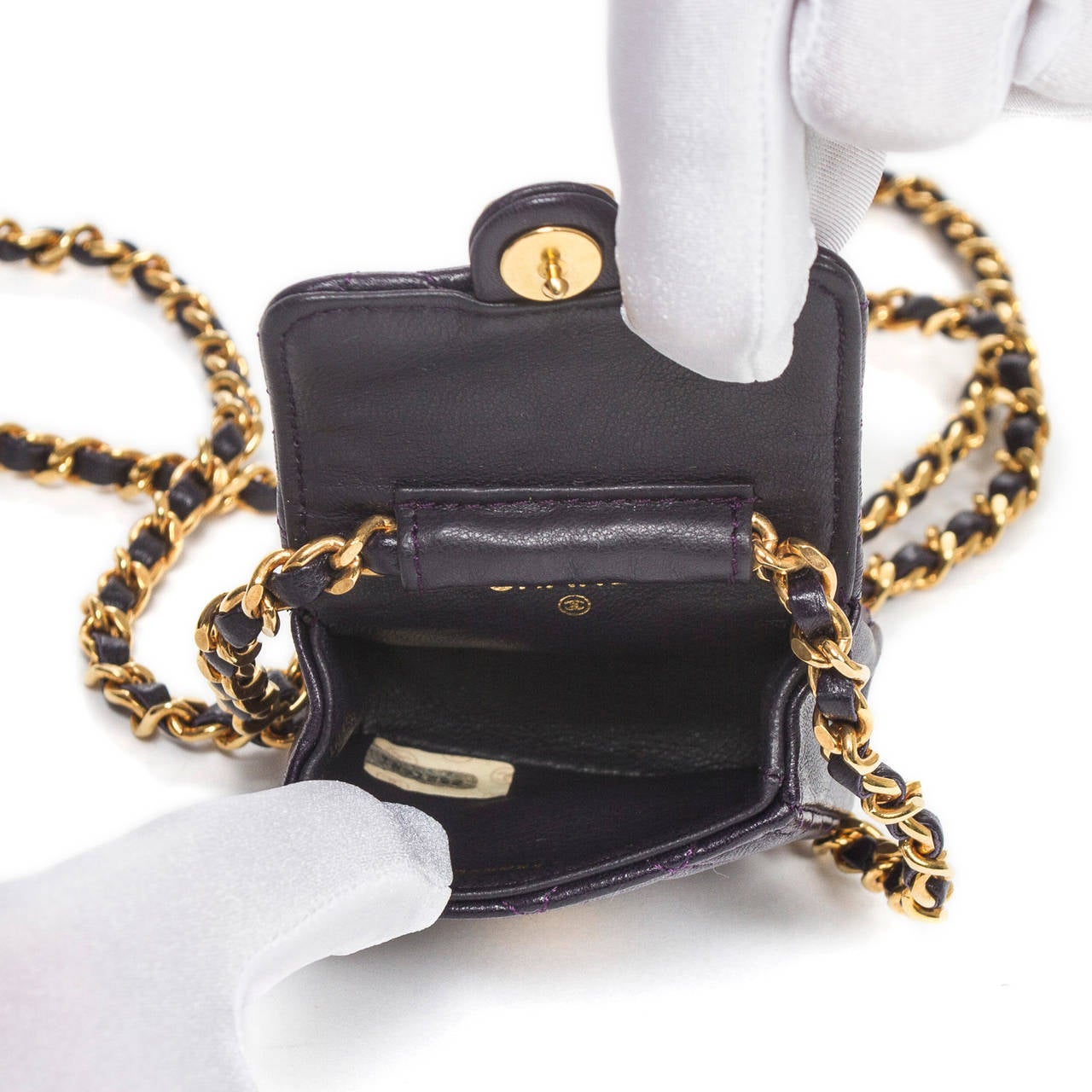 Chanel Vintage Necklace/Shoulder bag Mini Timeless For Sale 2