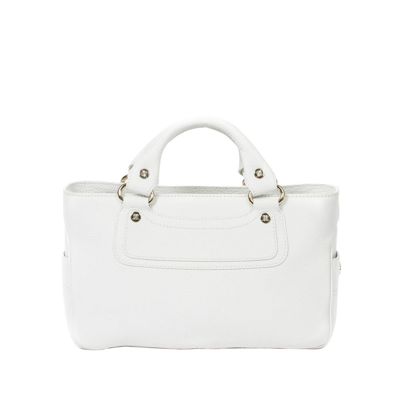 Celine Boogie Bag White For Sale