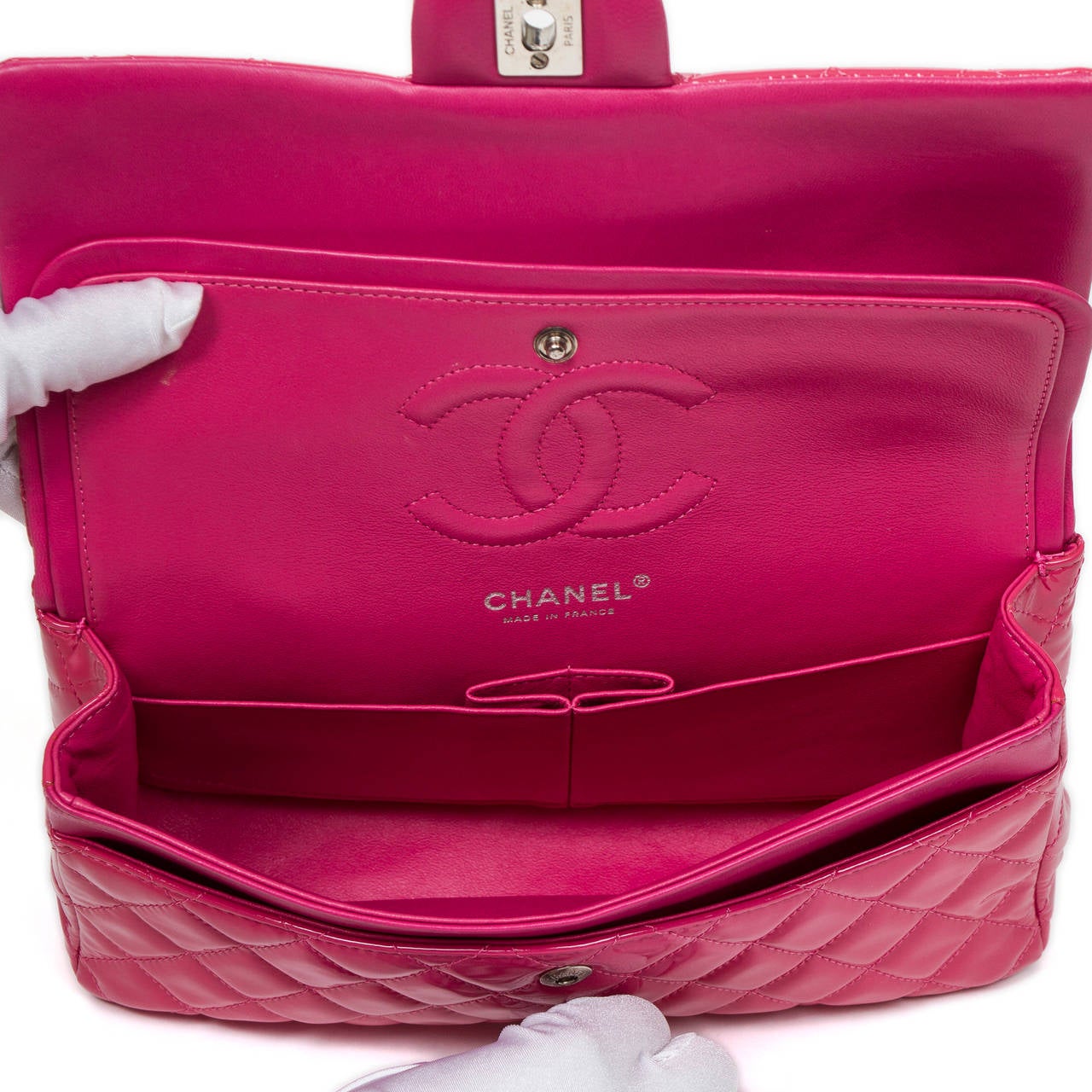 Chanel Classic Double Flap 26 Pink For Sale 2