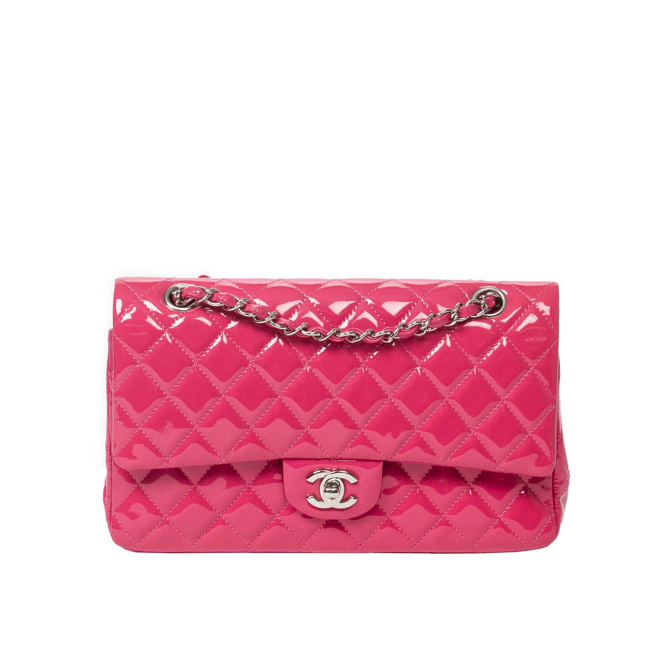 Chanel Classic Double Flap 26 Pink For Sale