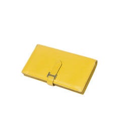 Hermès Bearn Yellow