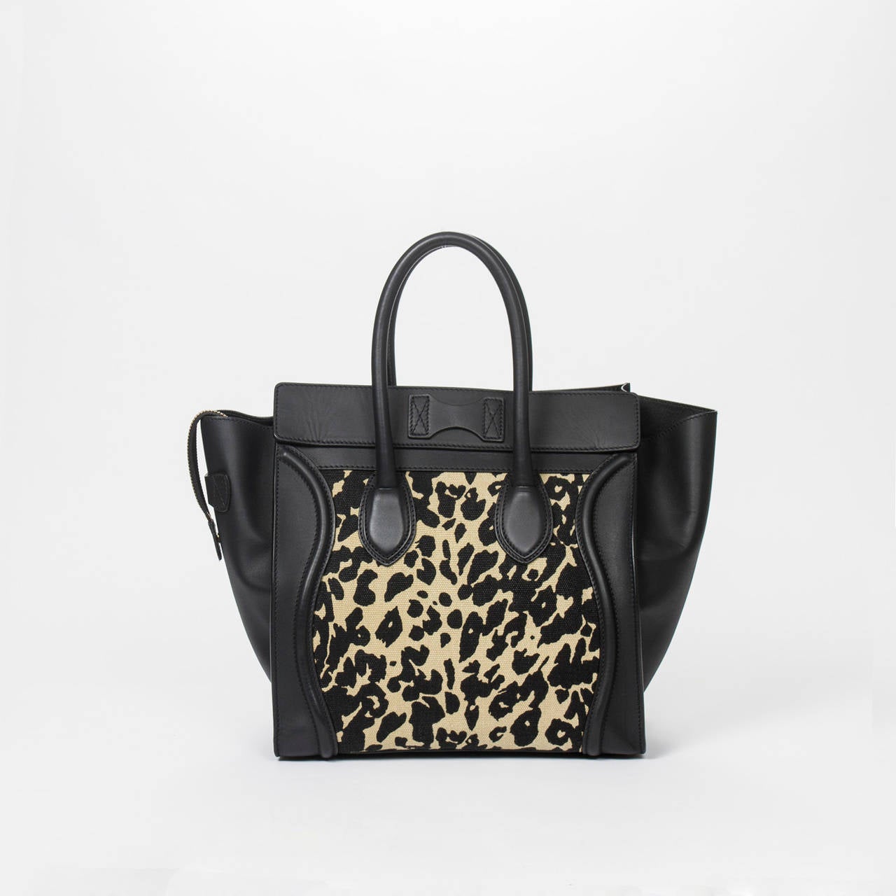 Celine Luggage Leopard For Sale 1