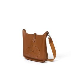 Hermès Evelyne 2 PM 28cm Gold-Light Brown Taurillon Leather